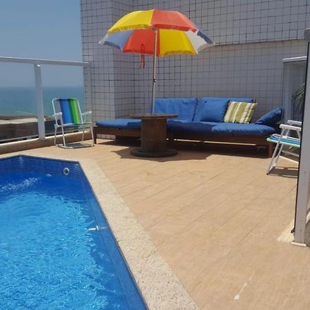 Cobertura com Piscina e Churrasqueira Mongaguá SP Exterior foto