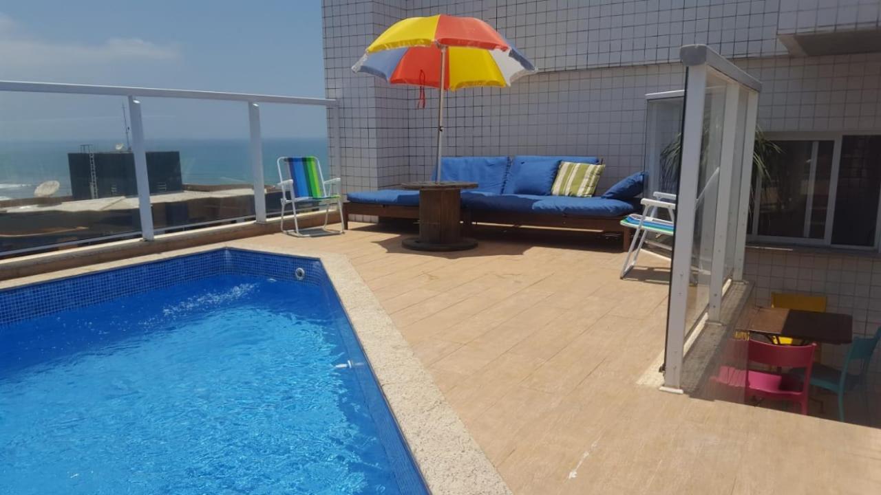 Cobertura com Piscina e Churrasqueira Mongaguá SP Exterior foto