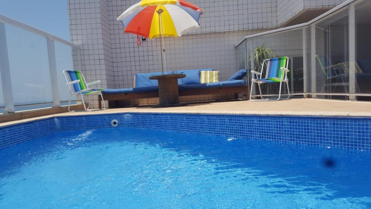Cobertura com Piscina e Churrasqueira Mongaguá SP Exterior foto