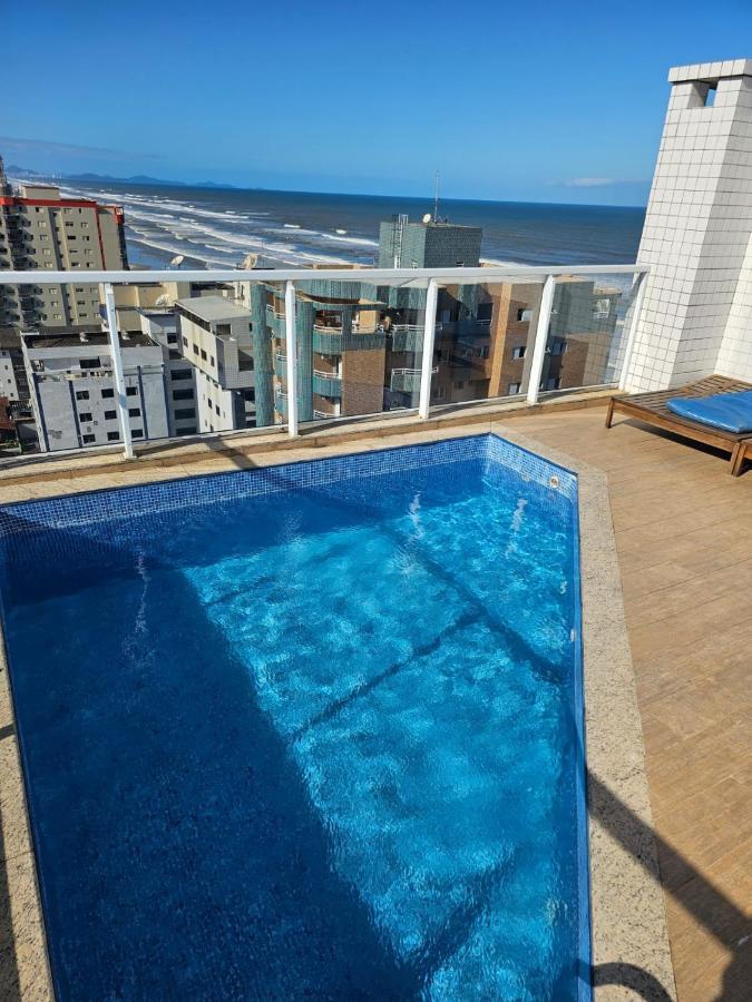 Cobertura com Piscina e Churrasqueira Mongaguá SP Exterior foto